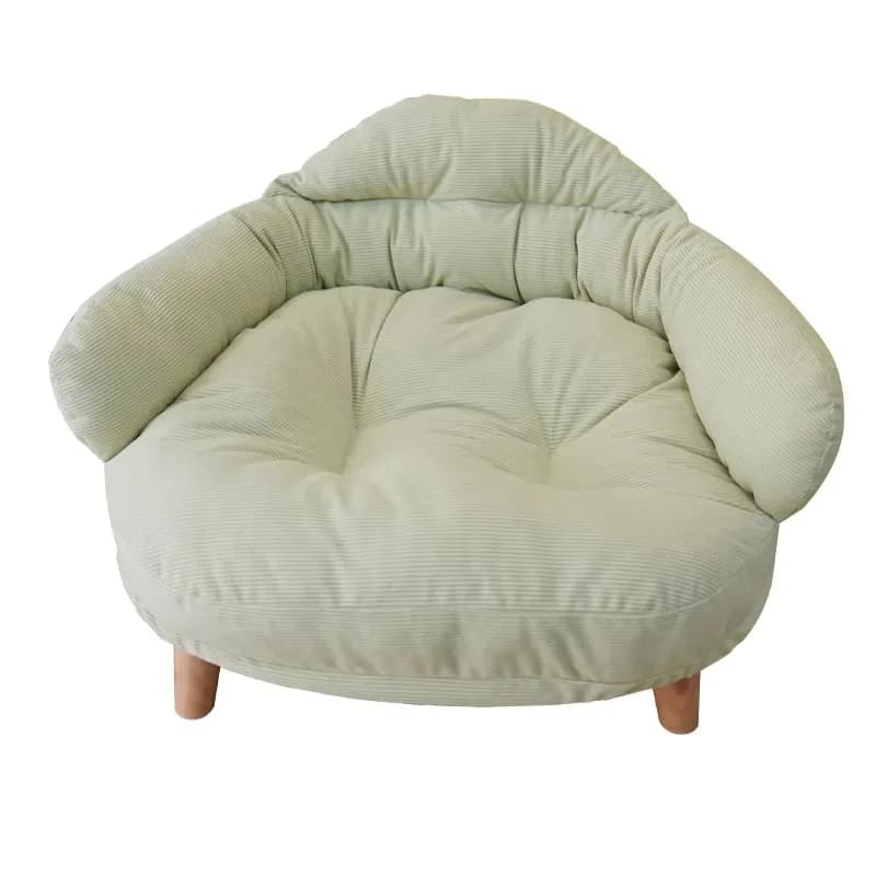 Divano Letto Moderno per Cani e Gatti Eco-Friendly, Cuccia Universale per Tutte le Stagioni con Rivestimento Rimovibile e Lavabile, Imbottitura Morbida in Cotone e Dacron
