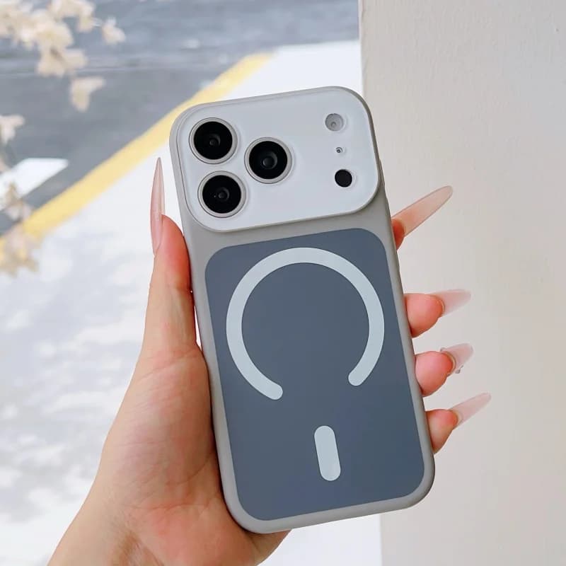 Candy Matte Shockproof For MagSafe Magnetic Phone Case for iPhone 17 Air 16 15 14 13 12 11 Pro Max Contrast Color Bumper Cover