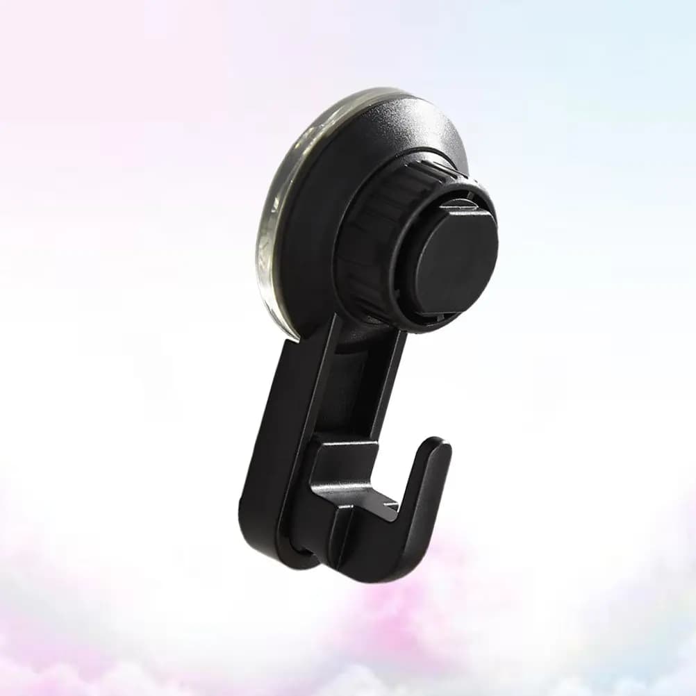 2Pcs Suction Cup Hooks Heavy Duty Punch-Free Wall Mount Hooks for Towels Clothes Bags Hats Kitchen Utensils Traceless No Drill