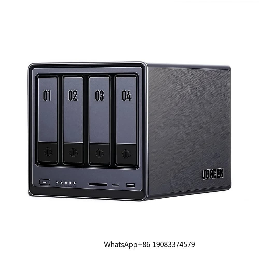 Ugreen DXP4800 Plus NAS 8505 5 Core 8GB DDR5 4 Bay 136TB HDD M.2 SSD Server di Archiviazione di Rete 10GbE