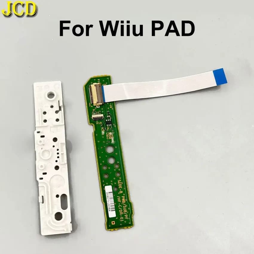 JCD Original Power ON/OFF Switch Board Flex Cable HOME Key scheda madre per WIIU PAD accessori per Console di gioco