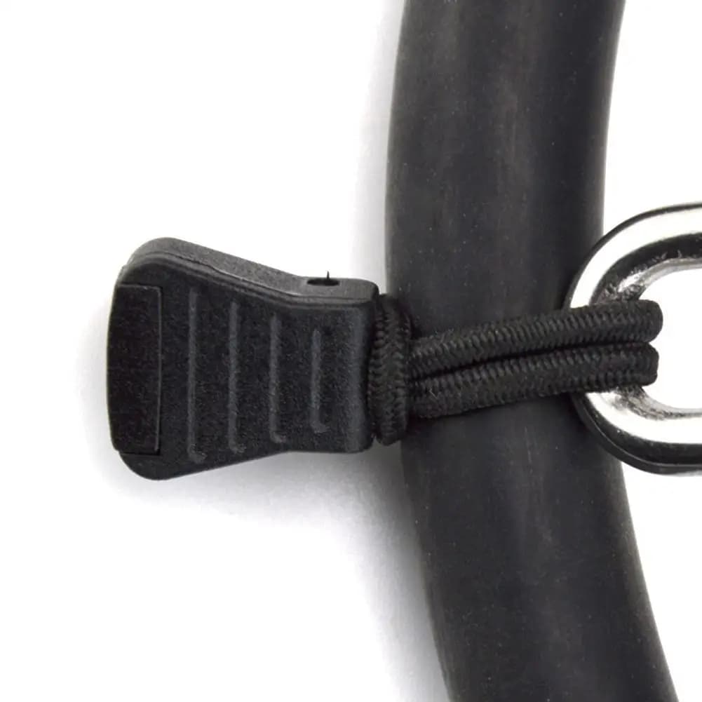 Elastic Scuba Diving Corda with Fixing Clips, Corda Bungee S6N7 for Snorkel Attack