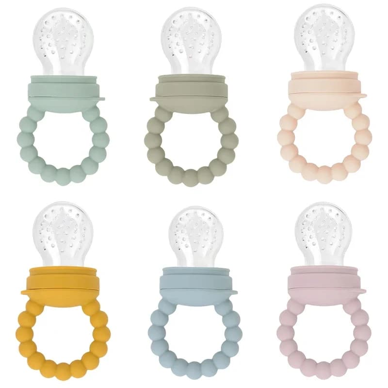 Silicone frutta cibo maglia alimentatore utensili giocattolo per la dentizione ciuccio per bambini succhiare alimentazione capezzolo supporto fittizio per accessori per neonati