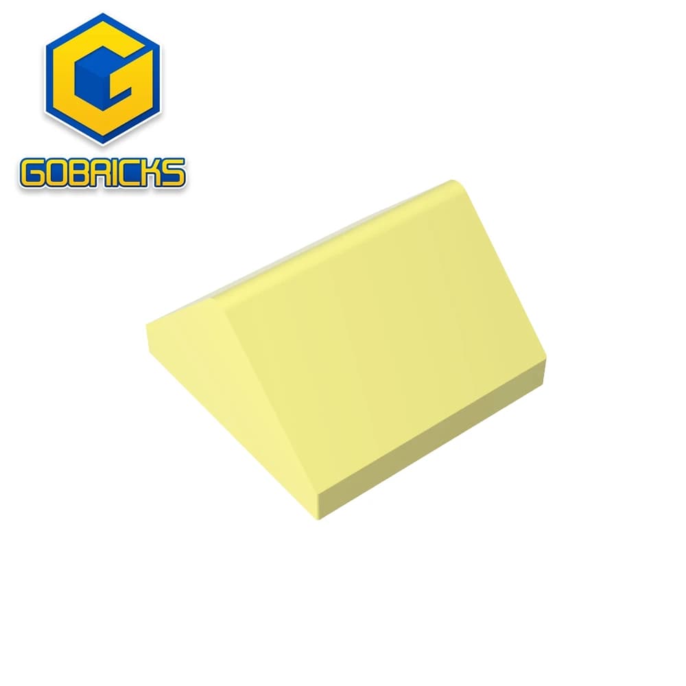 Gobricks GDS-836 Pendenza 45 ° 2 x 2 doppi compatibili con i mattoncini educativi fai da te per bambini LEGO 3043 tecnici