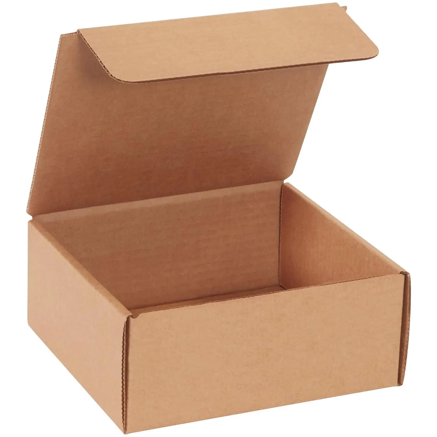 Confezione da 50 Scatole di Cartone Ondulato 7.5x7x3.25" per Spedizioni, Traslochi e Stoccaggio