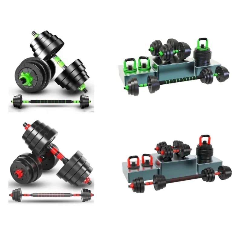 Adjustable Sports Fitness Outdoor Home Dumbbell Set, Suitable for Men and Women for Full-Body Workouts