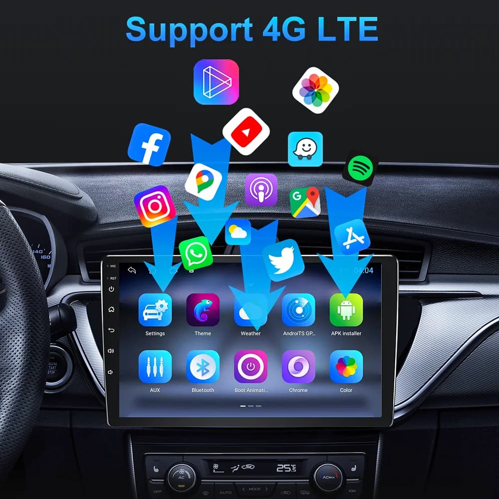 7 inch Android Auto car Radio GPS Navigation For BMW 5 Series E39 X5 E53 M5 1996 - 2003 Multimedia Player Video 4G WIFI No 2 Din