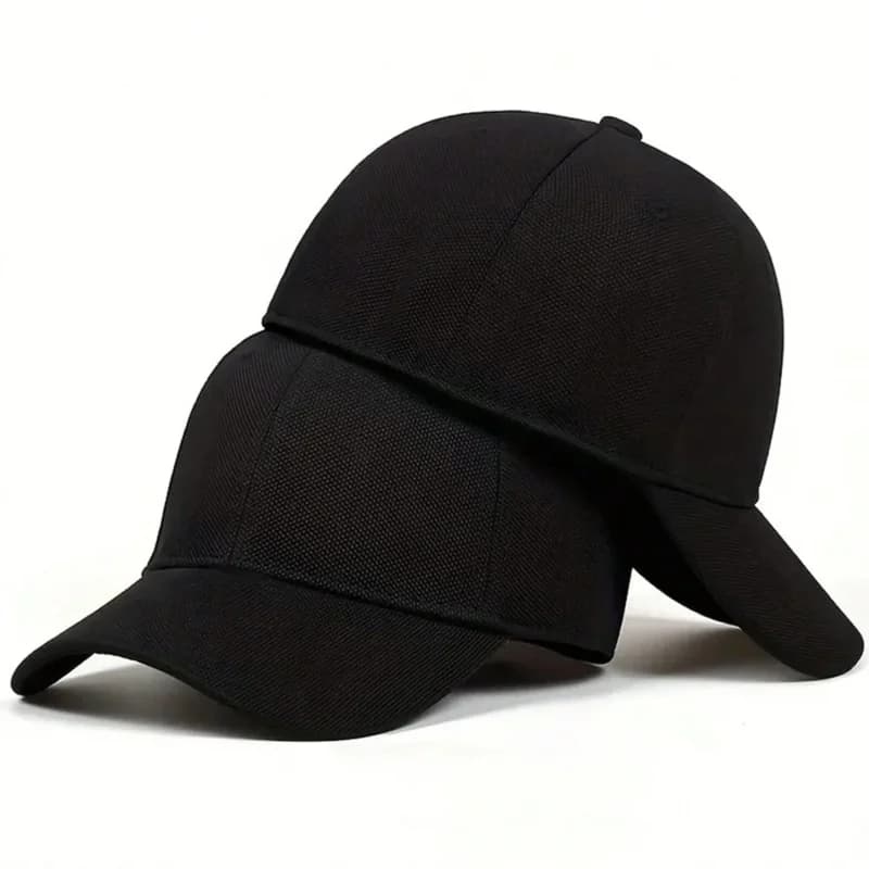 Unisex Baseball Cap with Open Back - Adjustable Breathable Sun Hat for Men & Women, Outdoor Sports & Casual Fashion