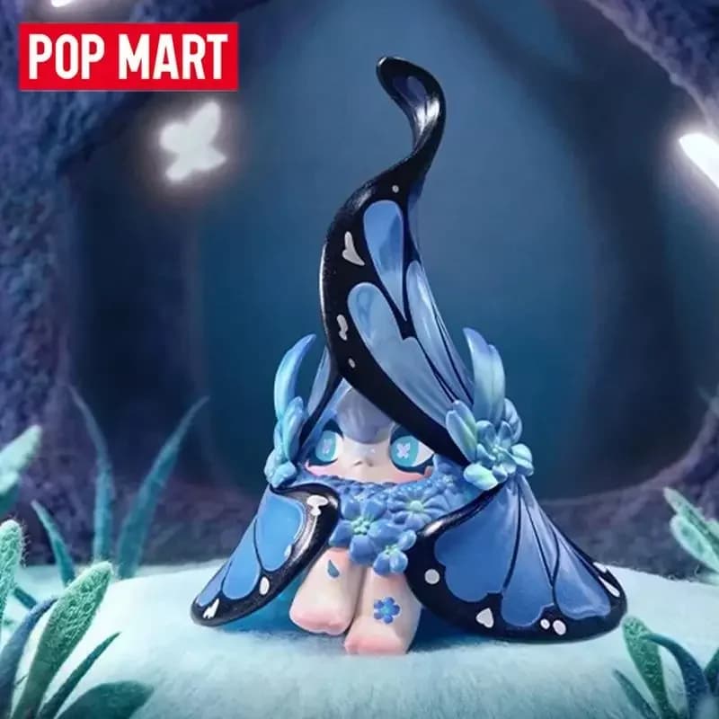 POP MART 1001MOONS Wind's Lntention Series Kawaii Anime Action Figure Blind Box - Surprise Mystery Doll for Girls