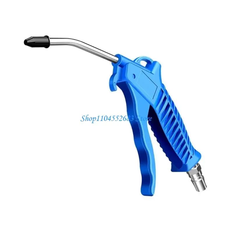 Y6GD Pistole per polvere ad aria Strumento pneumatico Ugello per tubo piegato in metallo Pistola pneumatica per rimozione polvere ad alta pressione