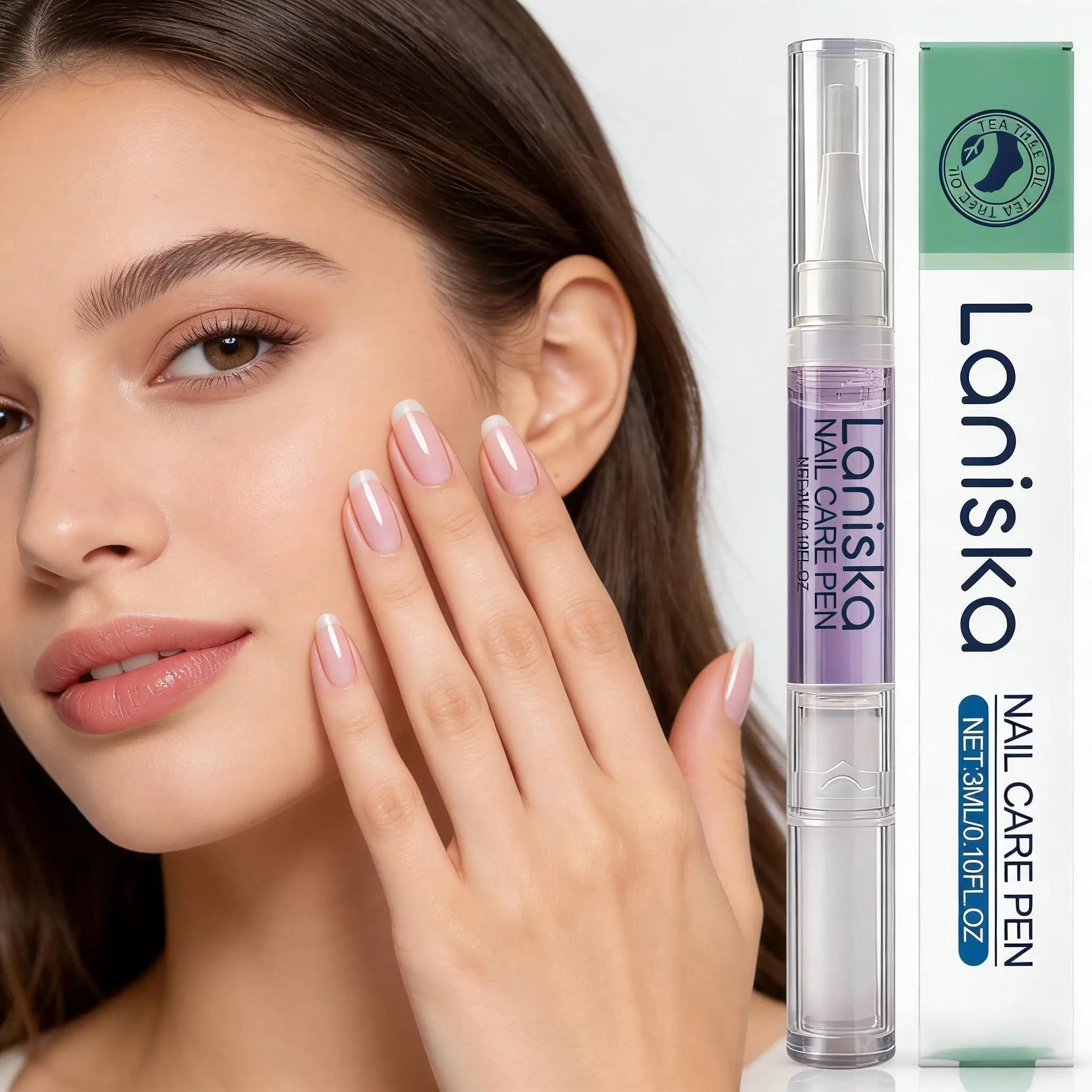 Penna per la Cura delle Unghie, Ripara Danni e Crepe, Rinforza e Nutre, Promuove la Crescita delle Unghie, Illumina, Trattamento per Unghie dei Piedi, Olio Essenziale