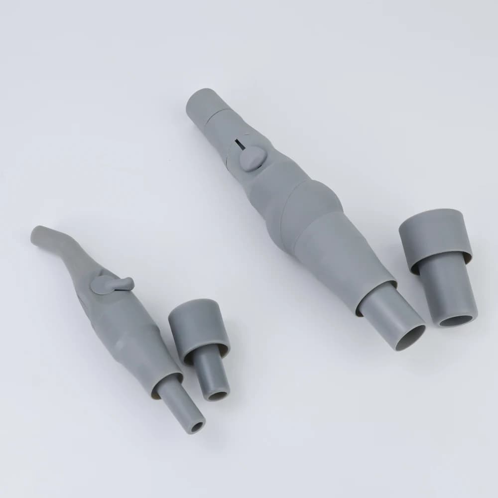 Adjustable suction tips for dental saliva ejector, strong and weak suction nozzles, universal tool for oral hygiene and teeth whitening