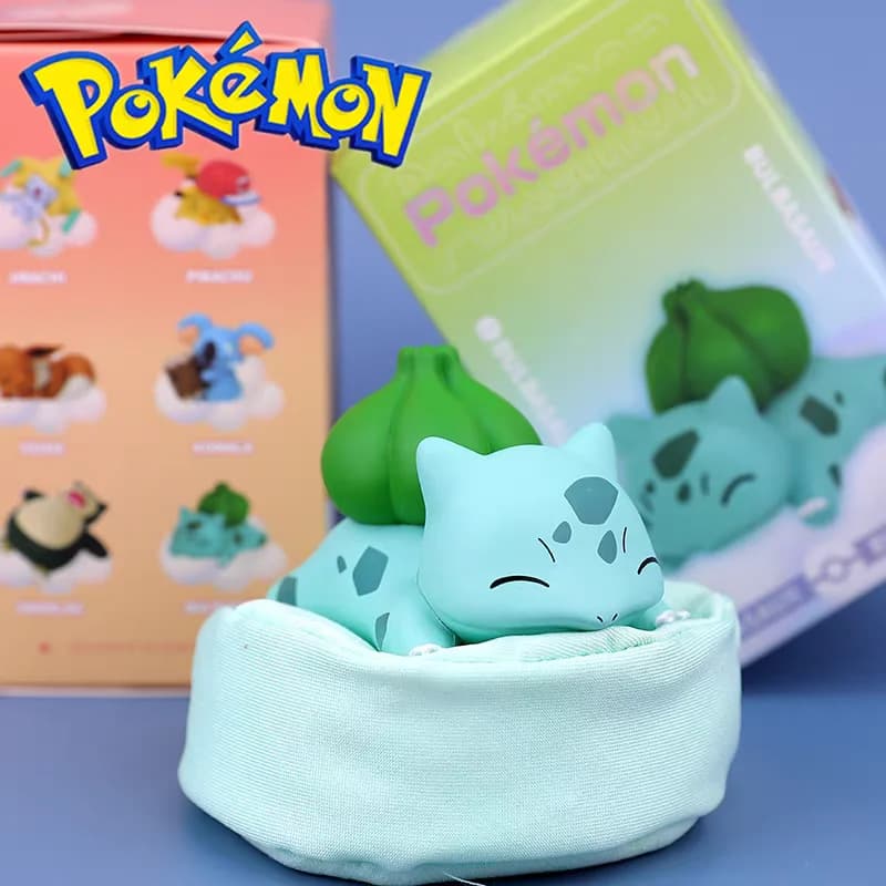 Anime Figura Pokemon Pikachu Snorlax Eevee Komala Giocattoli Action Figure Carino Decorazione del Desktop Ornamento Regalo di Compleanno Per I Bambini Ragazzo