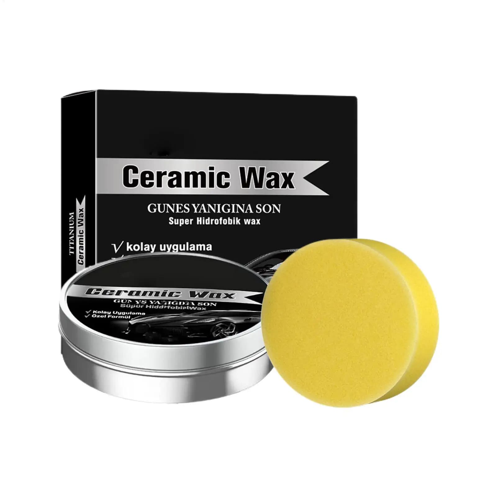 Crema di rivestimento per auto in ceramica Cera di protezione per vernice lucida impermeabile Rimozione di turbolenza automatica Pasta per riparazione graffi Forniture per lucidatura auto