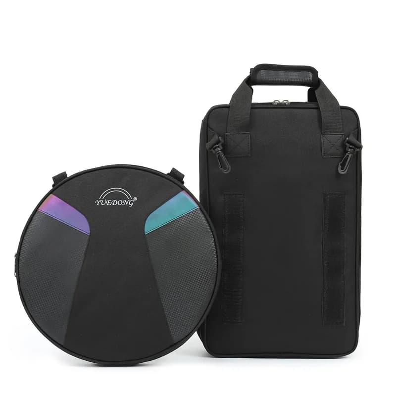 12 Inch Dumb Drum Bag Large Capacity Dumb Drum Storage Bag Thicken Waterproof Drumsticks Organizer Bags Portable Drums Backpack