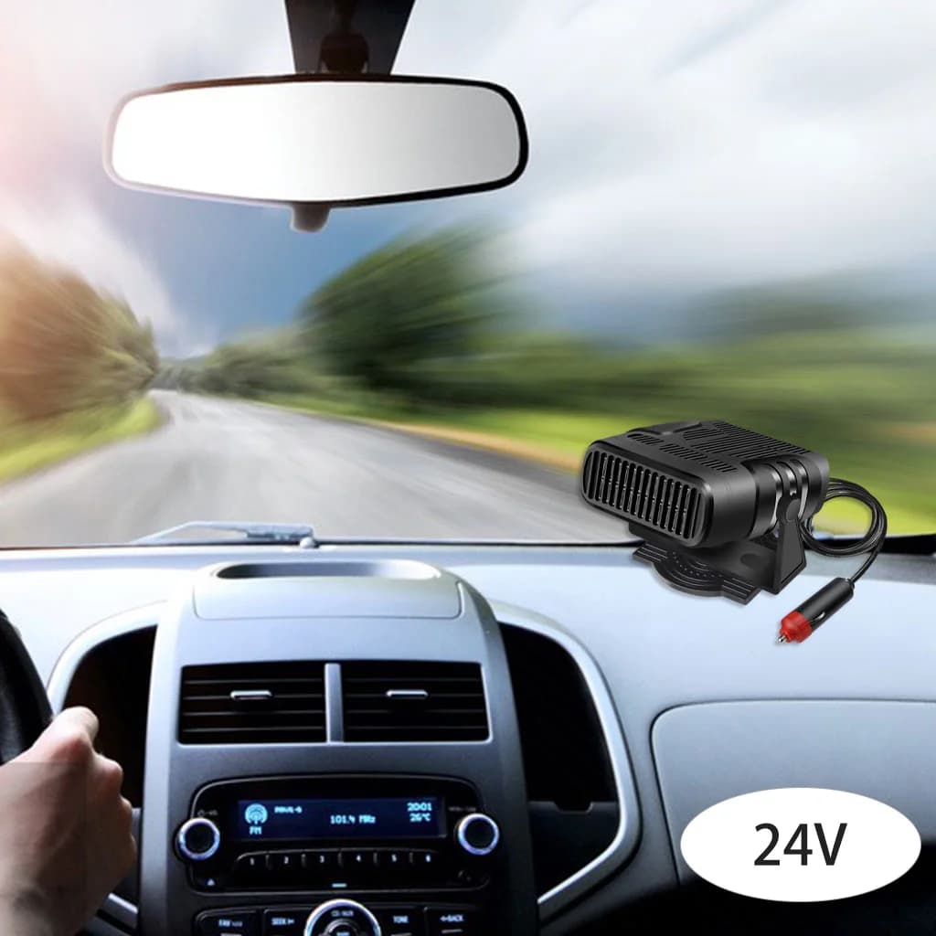 Riscaldatore per Auto 2 in 1, Riscaldamento Rapido, Sbrinatore Veloce, Riscaldatore Elettrico per Auto