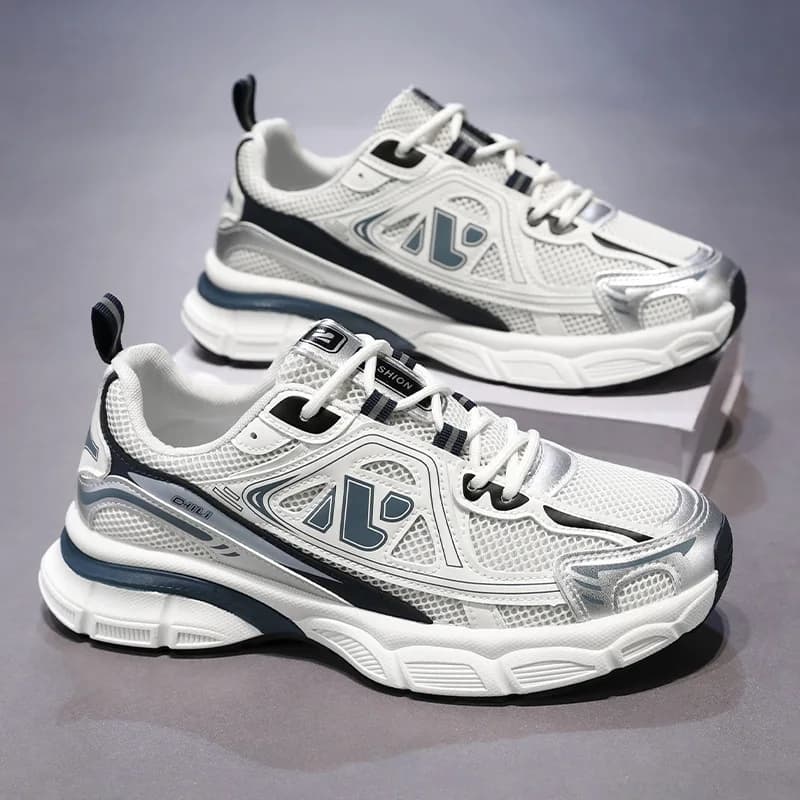 Scarpe da uomo Sneakers 2026 scarpe sportive traspiranti moda uomo scarpe da corsa all'aperto sneakers da allenamento stringate Tenis Masculino