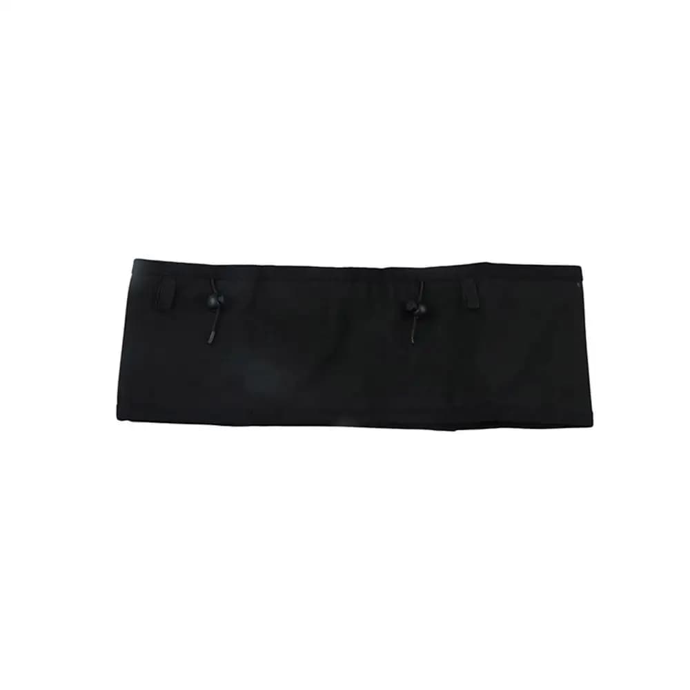 High Capacity Black Elastic Waist Belt Running Waist