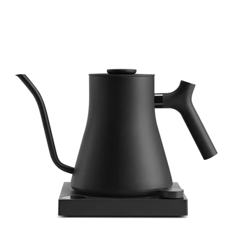 Bollitore Elettrico Stagg EKG Pro con Controllo Preciso della Temperatura e Timer per Caffè Pour-Over, 0.9L in Acciaio Inox
