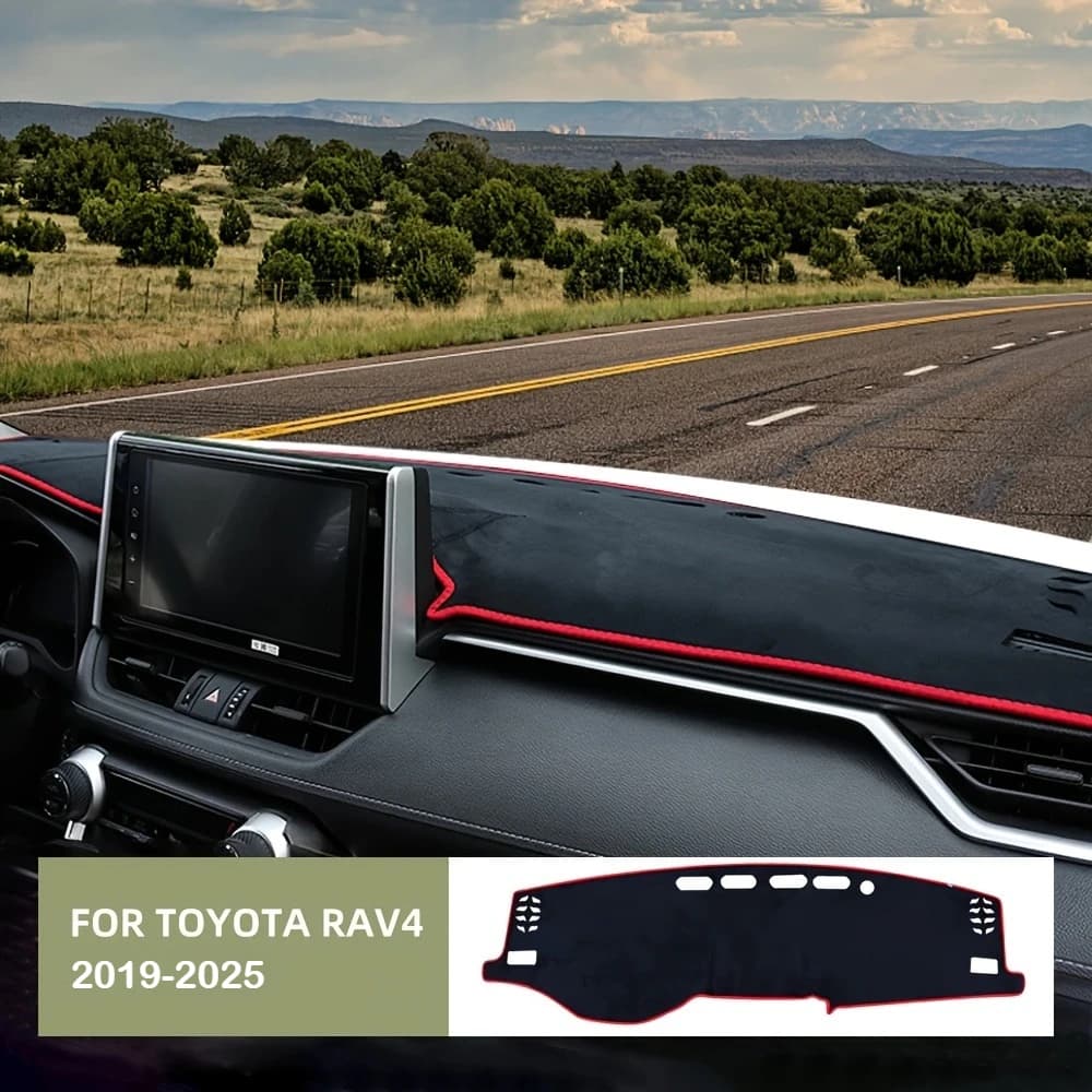 Per Toyota RAV4 2019-2025 Cruscotto Auto Copertura Protettiva Dash Zerbino Dash Zerbino Parasole Pad Anti-Uv Tappeti Accessori Per Interni Auto