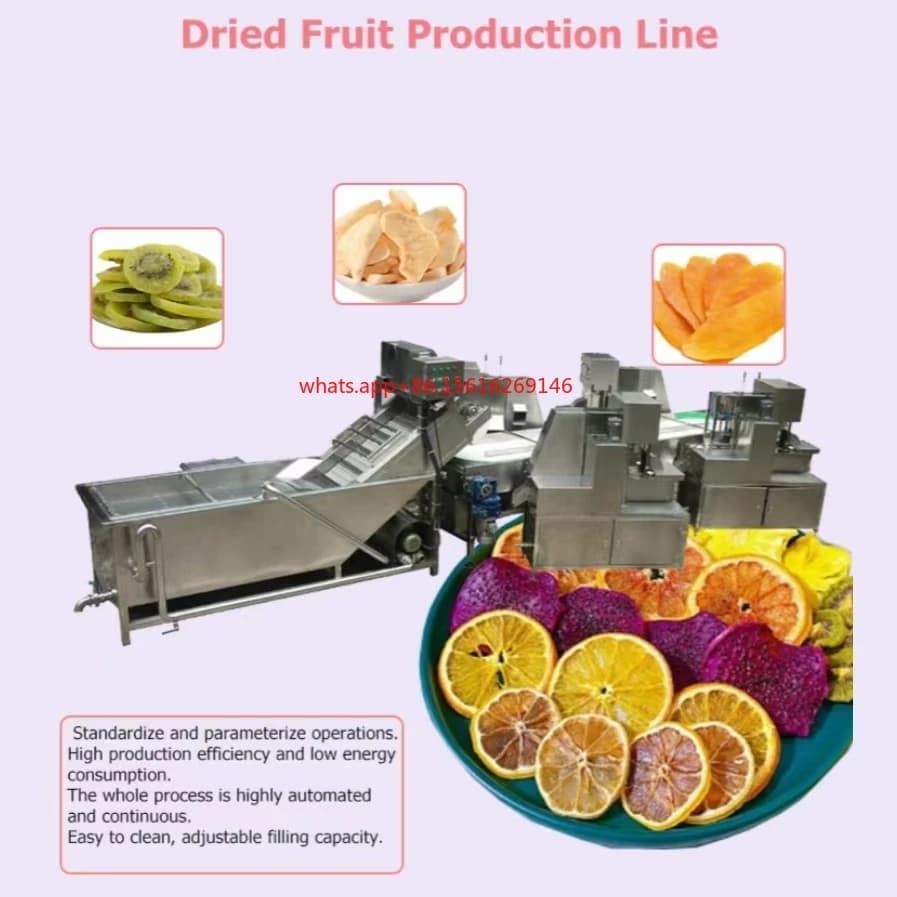 Essiccatrici per frutta commerciali ad alta efficienza/Linea di produzione di frutta secca prodotta in Cina