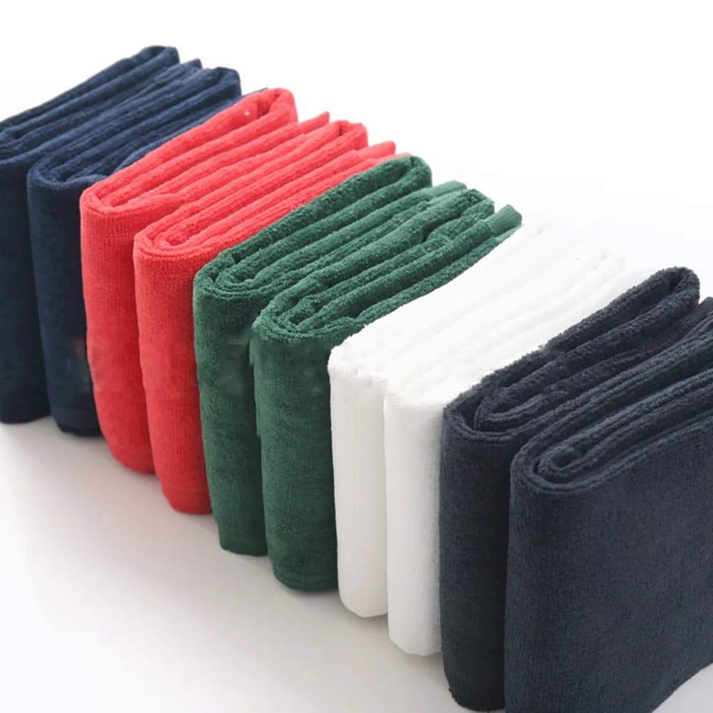 Asciugamano da Golf Verde 40x65cm in Microfibra Super Assorbente ad Asciugatura Rapida per Mazze, Impugnature, Palline, Mani, Viaggi, Palestra, Yoga