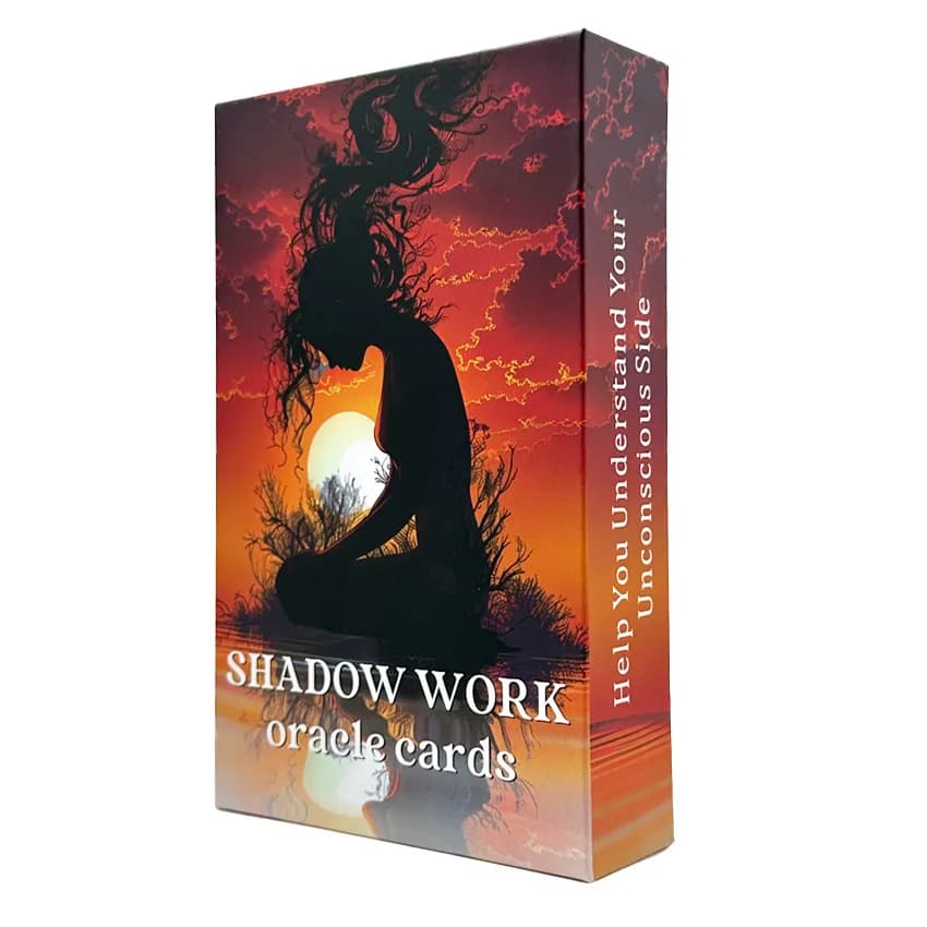Shadow Work Oracle Cards 56Cards 12X7 CM Aiuta a comprendere il tuo lato inconsciente