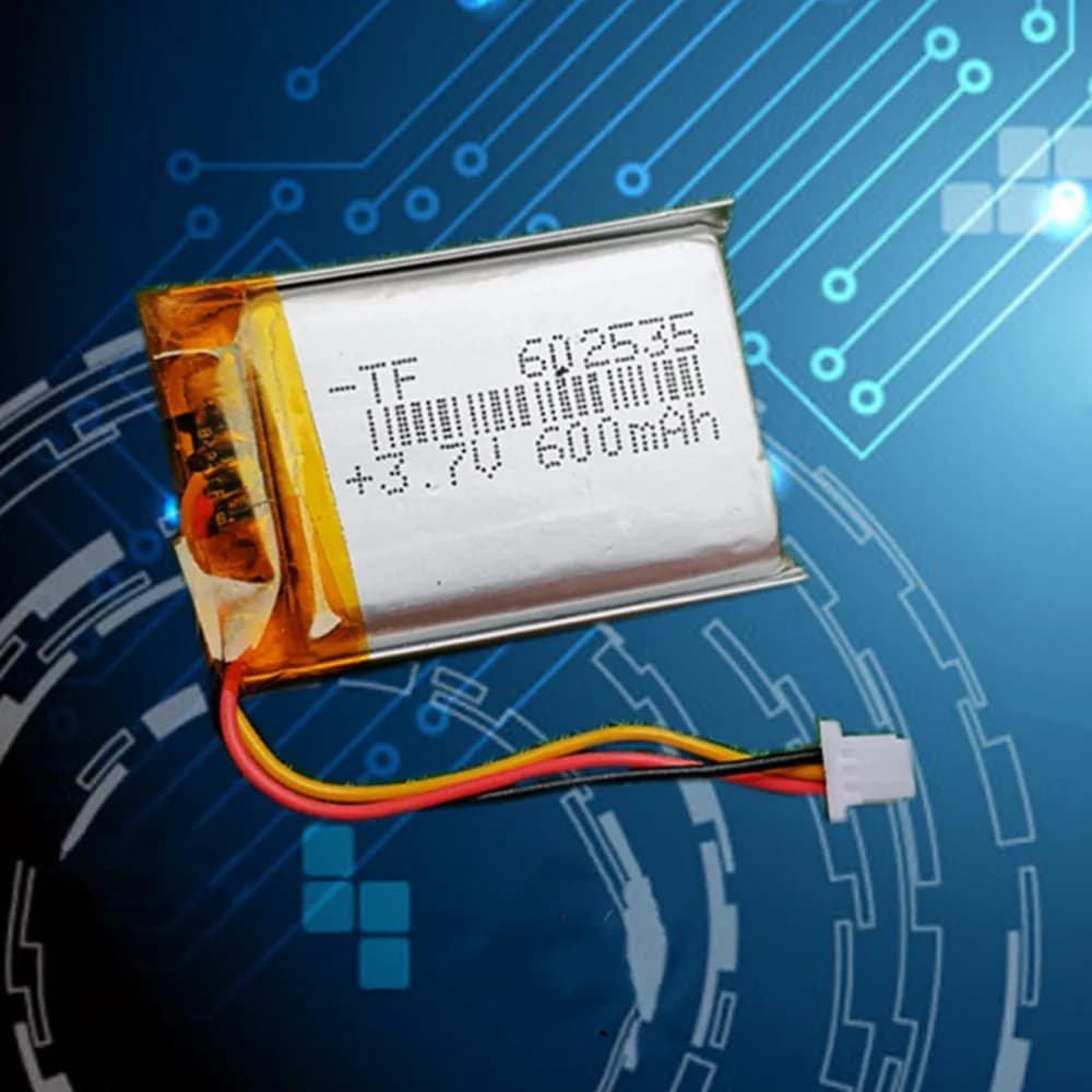 Batteria al Litio Polimero 3.7V 600mAh 602535 per Yi Smart Dash Cam MiVue 366 368 388 Mio 358P 658p papago HP F210 F300 F200 Auto