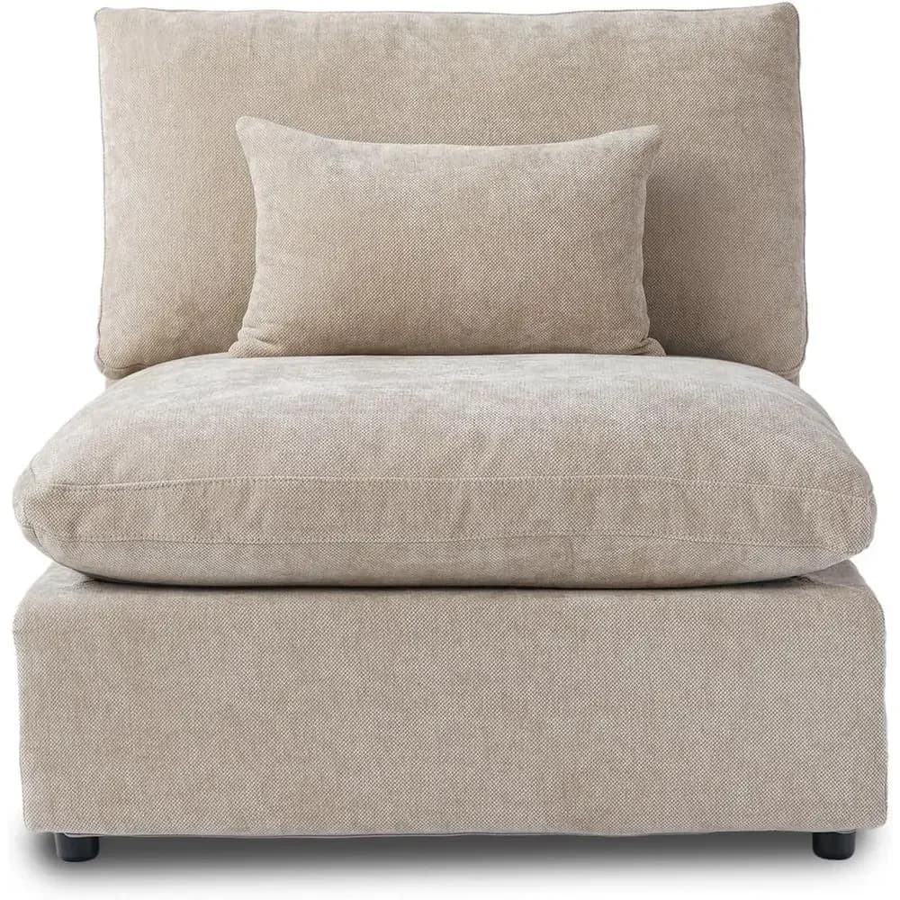 Minimalist Breathable Sofa Cushion Covers - Removable for Easy Cleaning