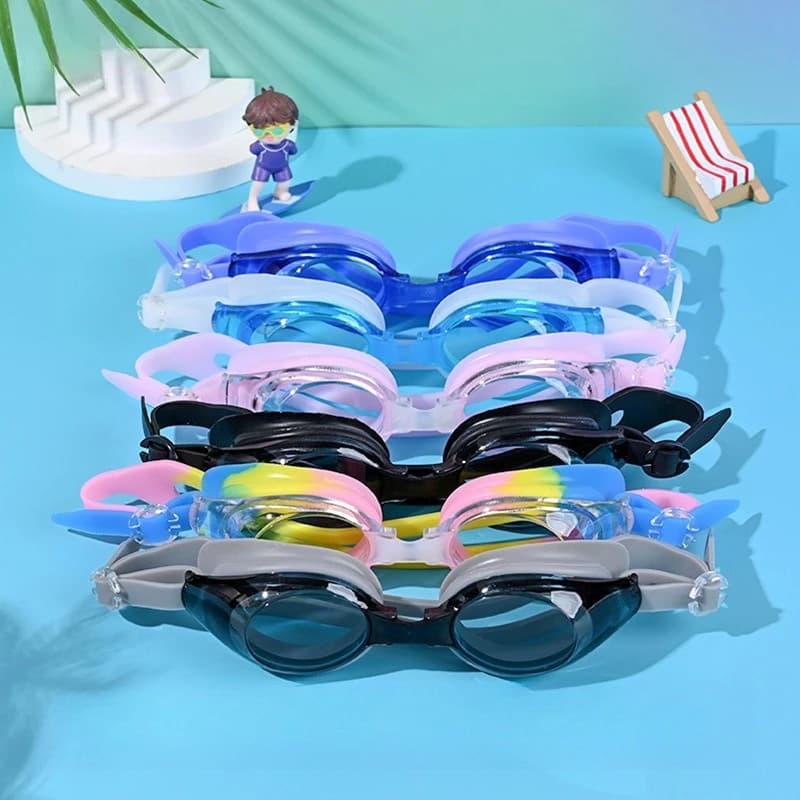 Occhialini da nuoto per adulti, antiappannamento, unisex, portatili, con specchio regolabile, con attrezzatura professionale per immersioni.
