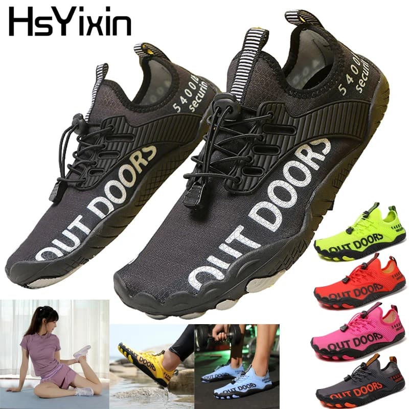 Women's Gym Indoor Sports Shoes Gymnastics Home Fitness treadmill Egged Yoga Pilates Exercise Shoes Nude foot training shoes Aqua