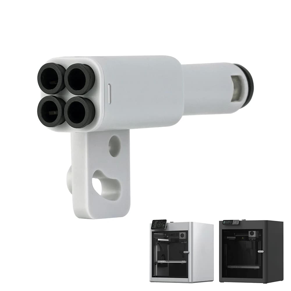 For 3D Printer Part 4in1 PTFE Adapter Material Pipe Expansion Door AMS Connect 4 Power Modules for Bambulab X1/P1 X1C P1S P1P