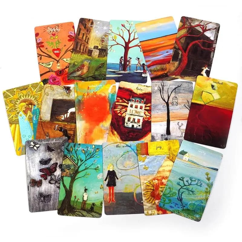 Story Cards 70 Card Oracle Deck bellissime carte dei tarocchi di Cathy nichos per principianti