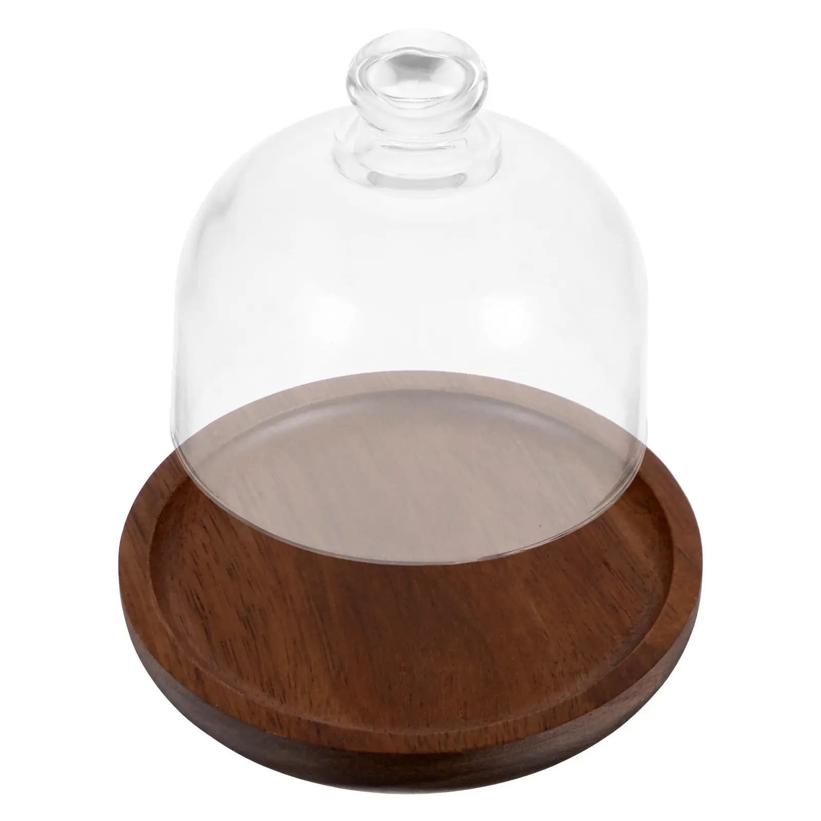 Vassoio in Legno Robusto per Servire, Piatto Espositore per Torte, Vassoio per Snack e Frutta, Piatto per Frutta Secca, Porta Cioccolatini e Biscotti, Organizzatore da Tavolo
