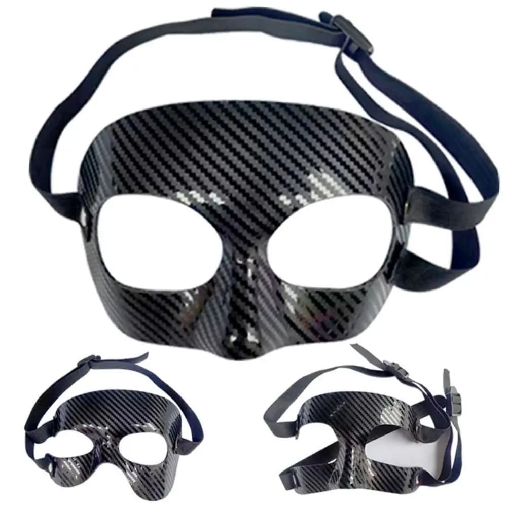 Maschera da basket Visiera per naso rotto Maschera protettiva elastica per protezione del naso da basket