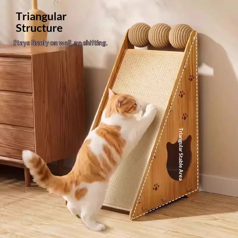 Durable Non Shedding Cat Scratcher Sisal Standing Cat Tree House Sofa Protector Anti Scratch Mat Cat Tower Cat Bed