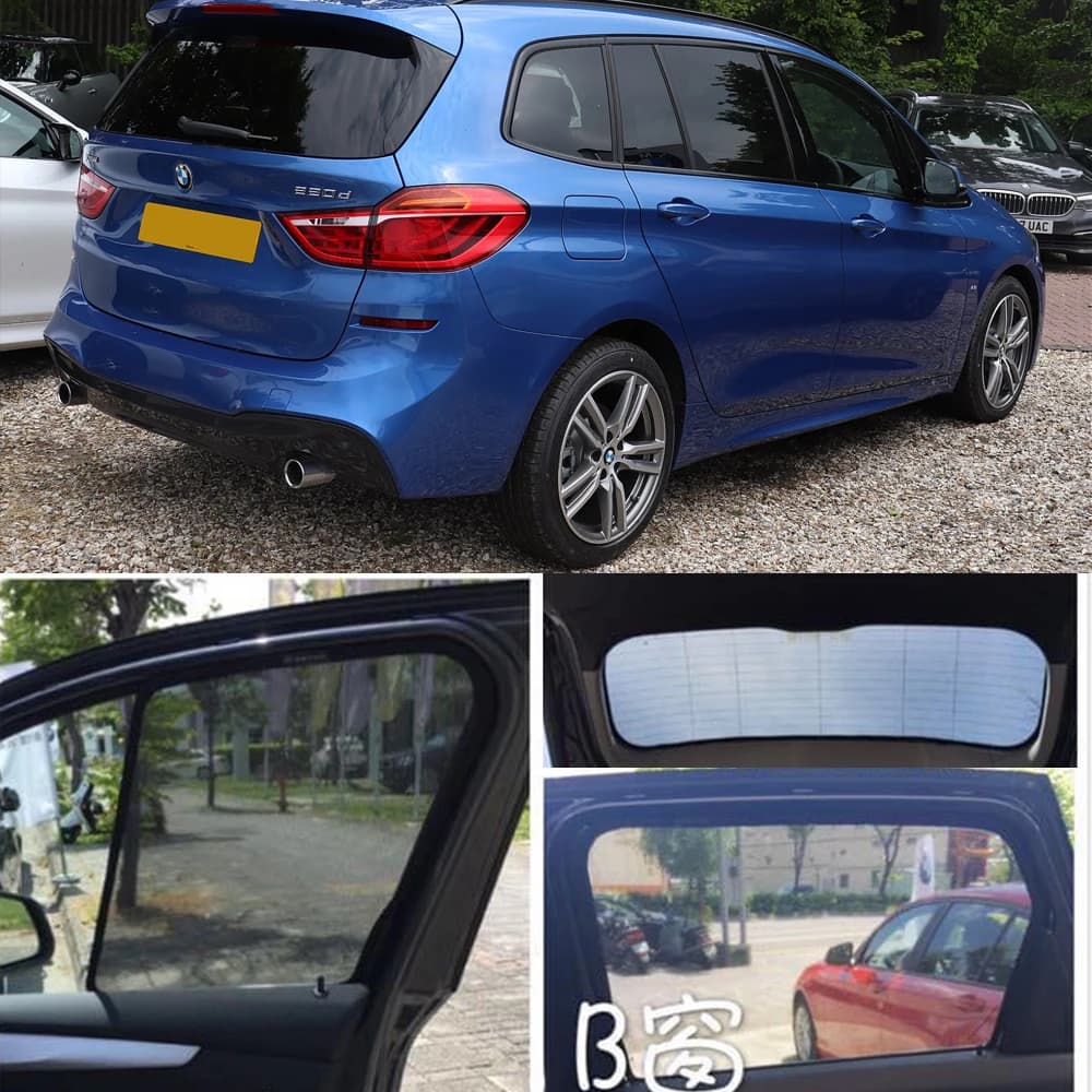 Per BMW serie 2 F46 Gran Tourer 2013-2021 parasole per auto parabrezza anteriore tenda per parabrezza laterale posteriore parasole visiera