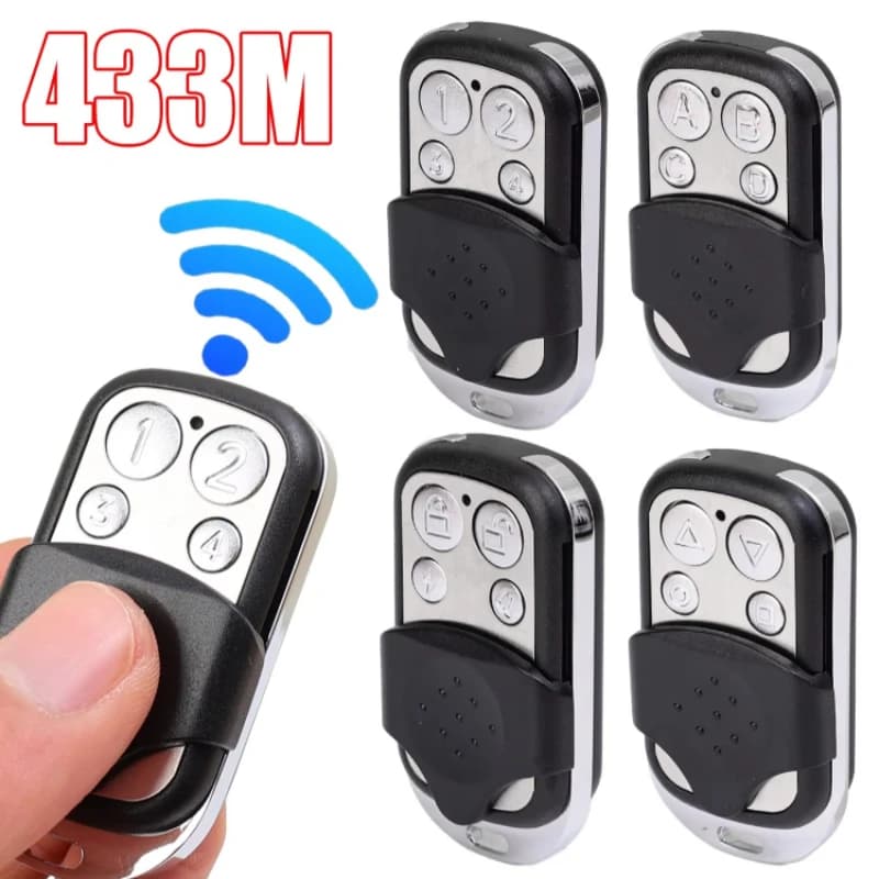 8/4/1 pz 433 MHz Telecomando 4CH Chiave Dell'automobile Porta Del Garage Apri del Cancello Duplicatore di Controllo Remoto Duplicatore di Controllo Del Cancello Elettronico