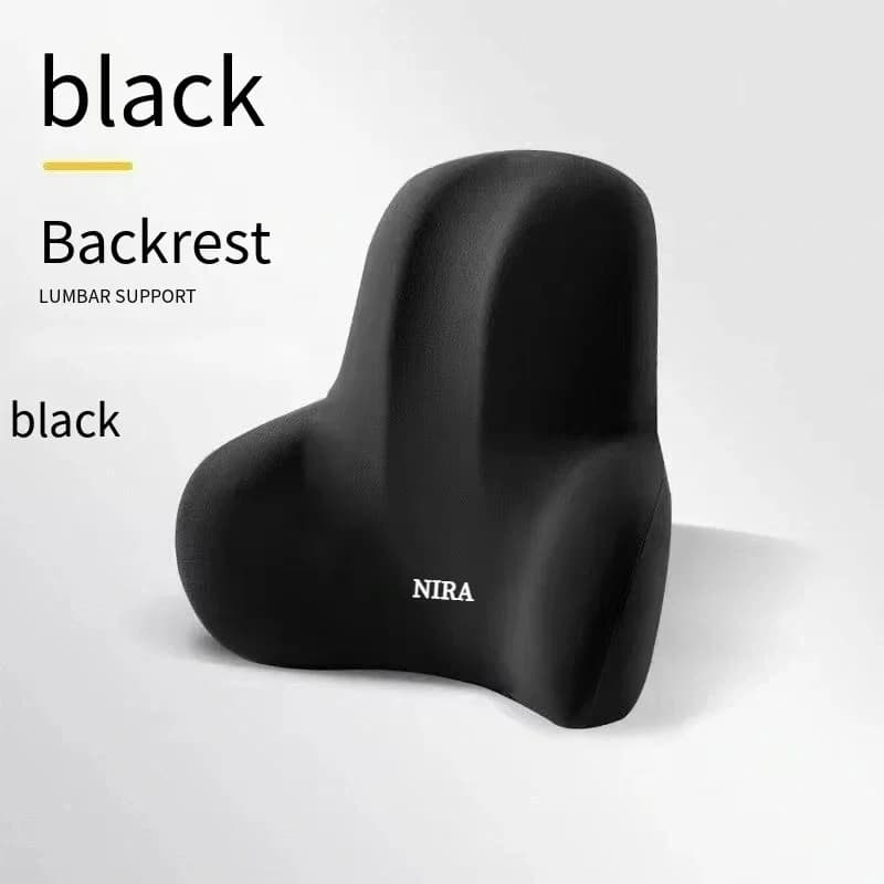 Cuscino per il Collo in Memory Foam per Auto, Supporto Lombare Ergonomico, Poggiatesta per il Comfort Interno durante la Guida