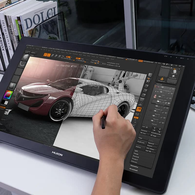Kamvas 24 Plus Support Mobile Phone Handwriting Input Digital Pen Drawing Graphic Tablet Monitor