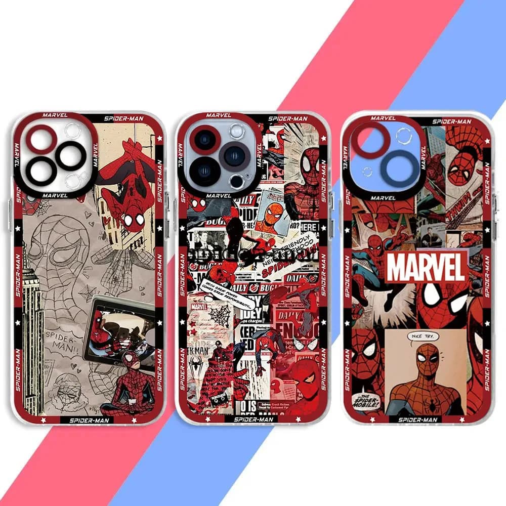 Custodia per telefono Marvel Spider-Man Venom per Samsung Galaxy S26 Ultra S25 Edge S24 S23 S22 S21 FE Plus A57 A37 5G A07 A17 4G