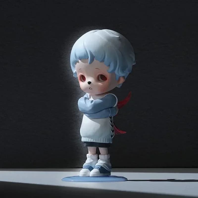 POP MART inosoul's Lucid Dreams Series Blind Box Mystery Box Caixa Sorpresa Girls Anime Figure Modello carino Regalo di compleanno