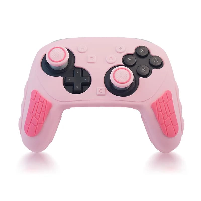 Cover in silicone compatibile con il controller Switch 2 Pro - Set di custodie protettive antiscivolo NS2 Pro con grip per le pollici