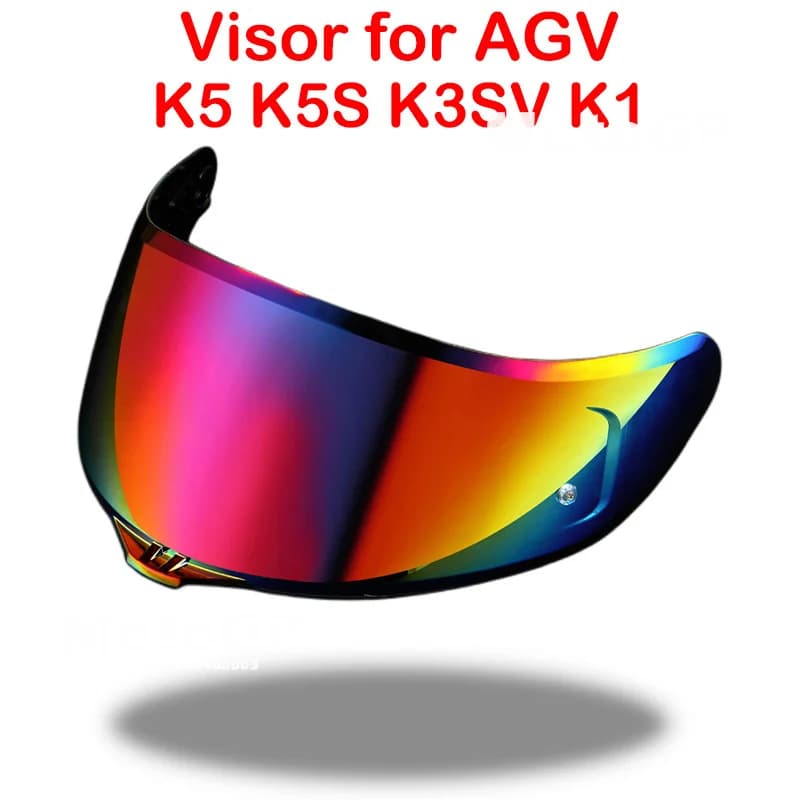 Visiera per casco per AGV K1 K3SV K5 Occhiali per casco da moto Casco da moto Lente per scolorimento Visiera per visione notturna