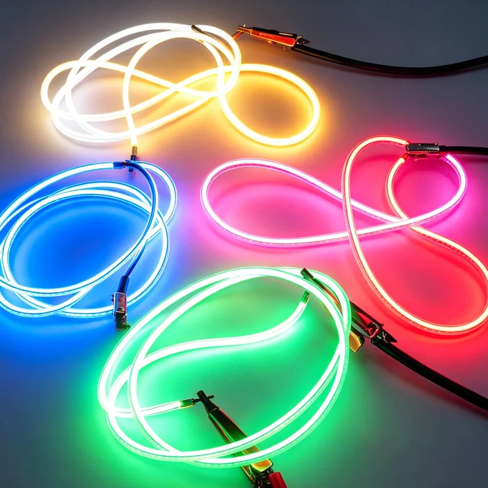 DC3V LED Flexible Filament 460mm Soft Light Strip Retro Edison Bulb Lamp Parts LED Diode Decoration