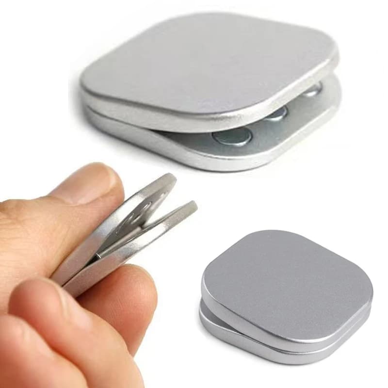 Metallo Magnetico Fidget Slider Haptic Clicker Altalena Ansia ADHD AGGIUNGI Giocattoli antistress Messa a fuoco migliorata Regali per adulti Adolescenti