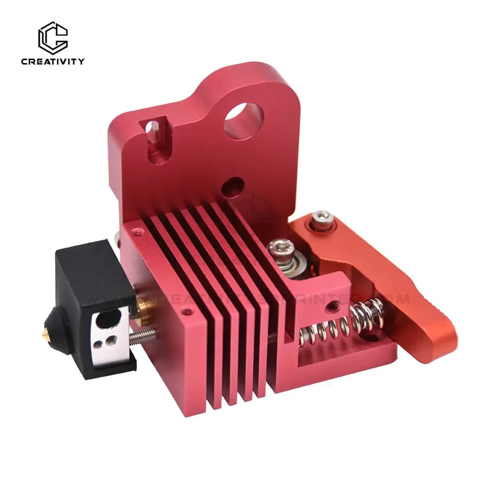 Creativity MK8 Hotend Kit Aggiorna l'estrusore diretto interamente in metallo Interruzione di calore speciale per parti della stampante 3D Ender 3 Ender-3 V2 CR-10