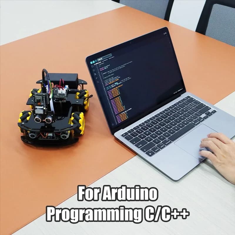 -MEOF Robotized Starter Car Kit Entrepreneurship and development Complete intelligent automation kit as plastic show for Arduino programming