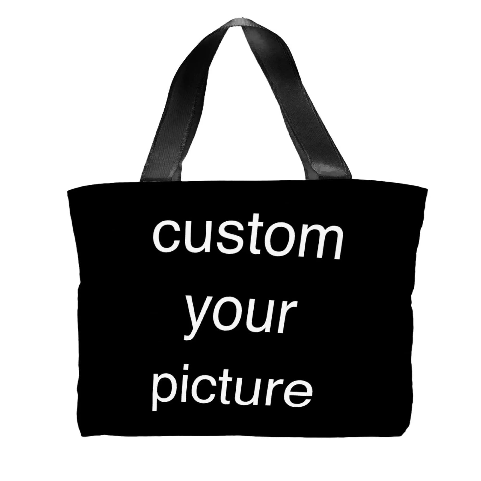 Borsa tote personalizzata Borsa shopping riutilizzabile personalizzata Borsa shopper