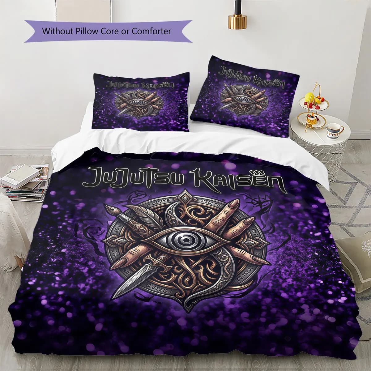 Jujutsu Kaisen Soft Duvet Cover Children's Bedding Set,Extra Large Size Birthday Gifts Various Sizes Available -HE200